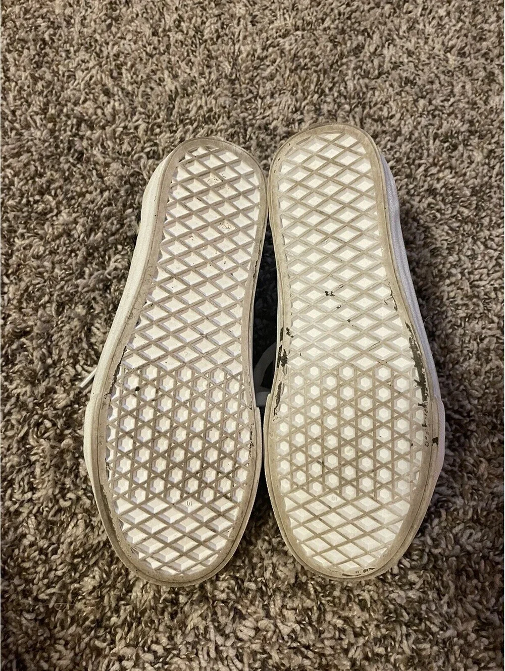 Vans Old Skool Primary Checkerboard Fur Sz Men 6.0, Women 7.5
